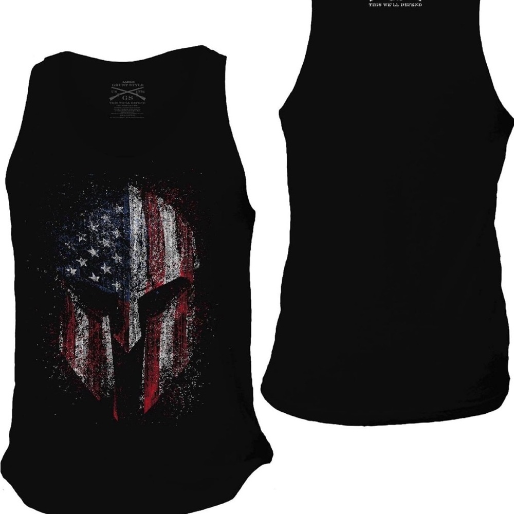 Grunt Style American Spartan Men's Tank